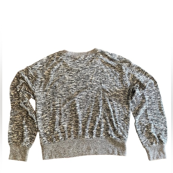 Colsie lightweight gray, black and cream crew neck sweater size Medium - Picture 6 of 6